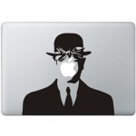 Magritte MacBook Aufkleber Schwarz MacBook Aufkleber