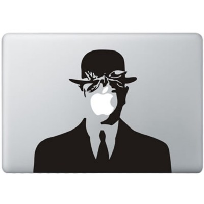 Magritte MacBook Aufkleber