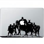 Justice League MacBook Aufkleber Schwarz MacBook Aufkleber