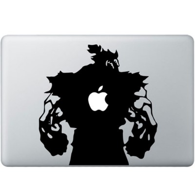 Streetfighter Akuma MacBook Aufkleber