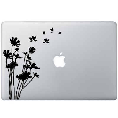 Blumen MacBook Aufkleber