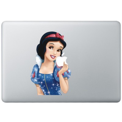 Sneeuwwitje Animatie (2) Kleur MacBook Sticker