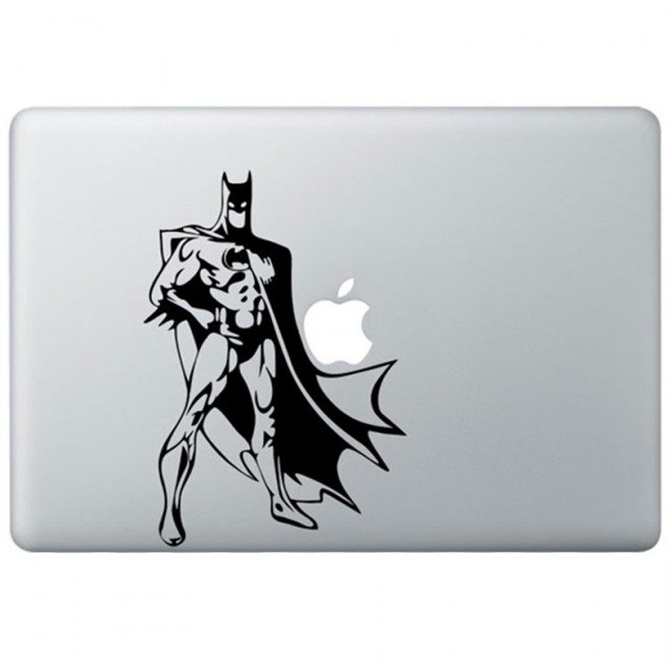 Klassisch  Batman MacBook Aufkleber Schwarz MacBook Aufkleber