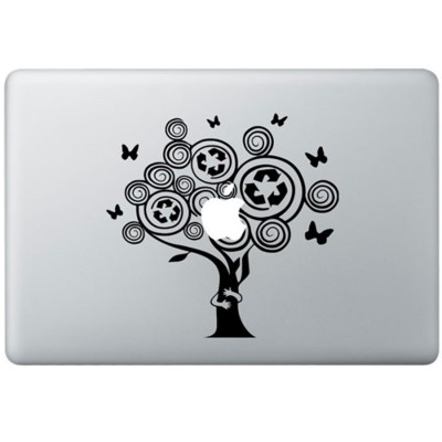 Baum Kuscheltier MacBook Aufkleber