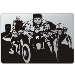 The Avengers MacBook  Aufkleber Schwarz MacBook Aufkleber