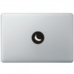 Banane Logo MacBook Aufkleber Schwarz MacBook Aufkleber