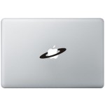 Apple Weltraum MacBook Aufkleber Schwarz MacBook Aufkleber