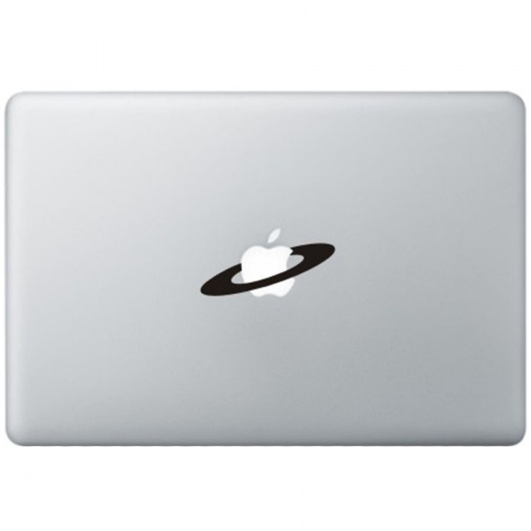 Apple Weltraum MacBook Aufkleber Schwarz MacBook Aufkleber