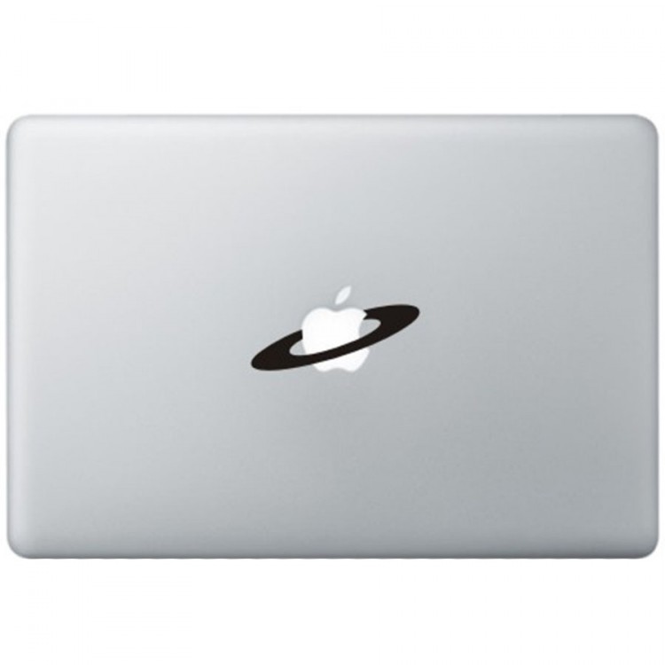 Apple Weltraum MacBook Aufkleber Schwarz MacBook Aufkleber