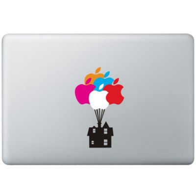 Luftballone Haus UP MacBook Aufkleber