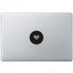 Superman Logo Macbook Aufkleber Schwarz MacBook Aufkleber