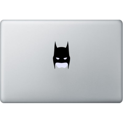 Batman Maske MacBook Aufkleber Schwarz MacBook Aufkleber